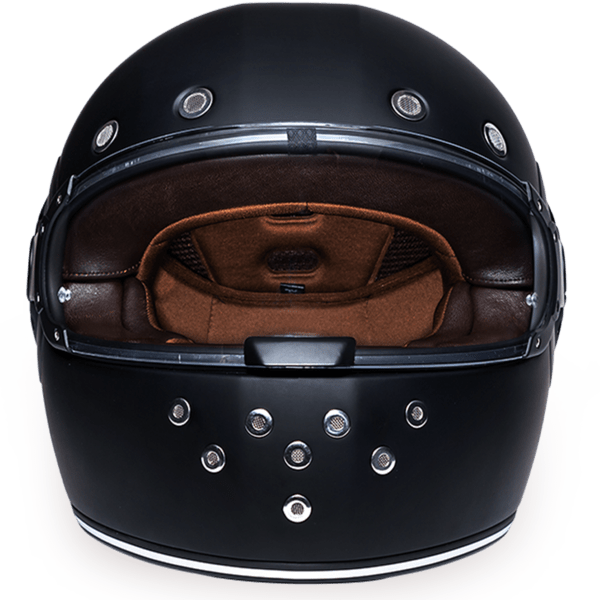 D.O.T Motorcycle Retro Full Face Helmet