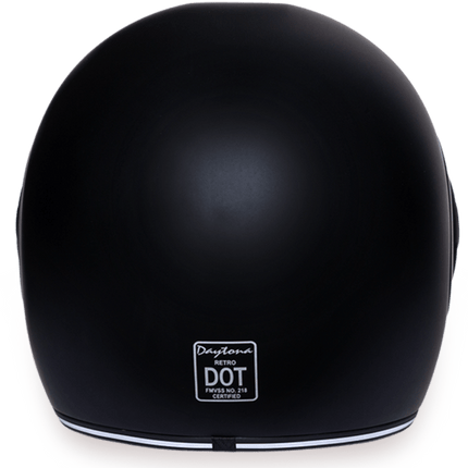 D.O.T Motorcycle Retro Full Face Helmet