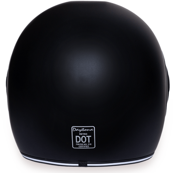 D.O.T Motorcycle Retro Full Face Helmet