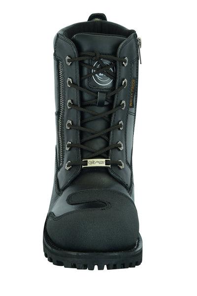 Men’s Side Zipper Waterproof Ankle Protection Boots - MARA Leather