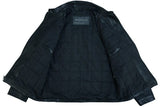 Men's Drum Dyed New-Zealand Lambskin Classic Biker Jacket