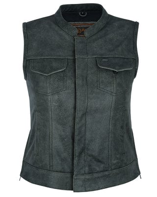 Women’s Premium Single Back Panel Concealment Vest - Gray